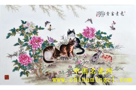 淺談吉祥紋飾在花鳥瓷畫中的應(yīng)用