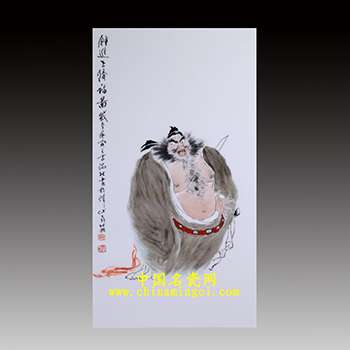 鐘進士降福圖