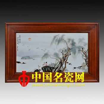 水鄉(xiāng)暮韻圖