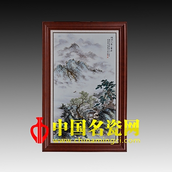 溪澗人家一葉舟
