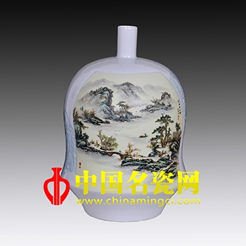 秋江行旅圖