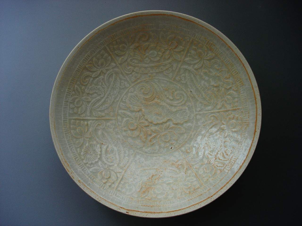 景德鎮(zhèn)窯印花盤(pán)